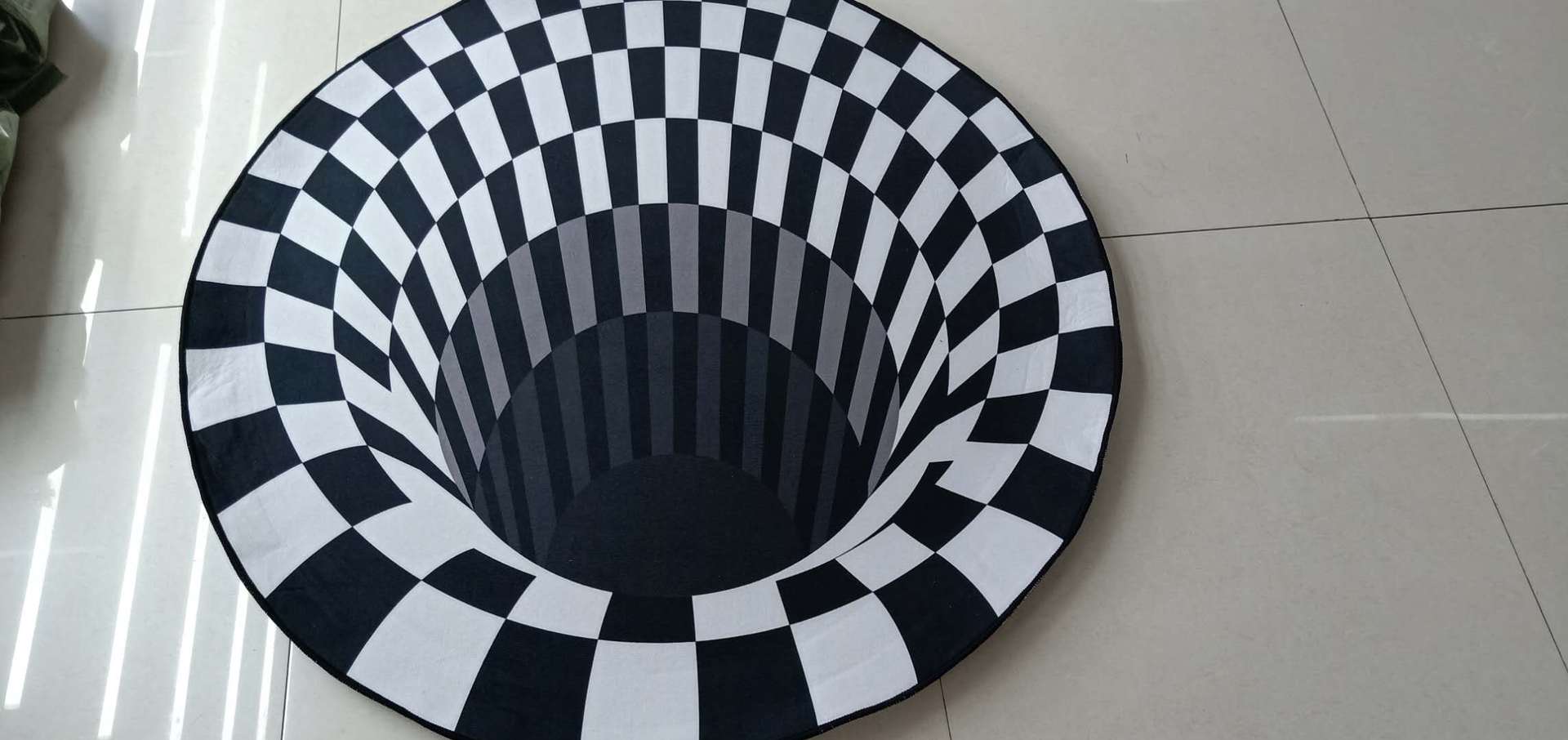 3d印花北欧风情魔术地毯地垫