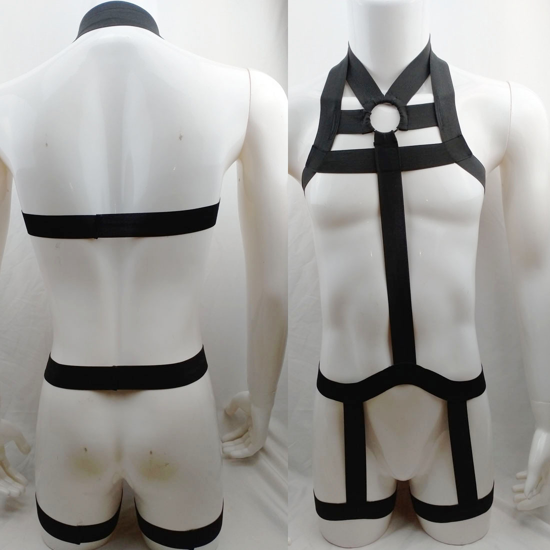 男情趣内衣,束缚胸带,sm夜店舞会表演服,连体套装