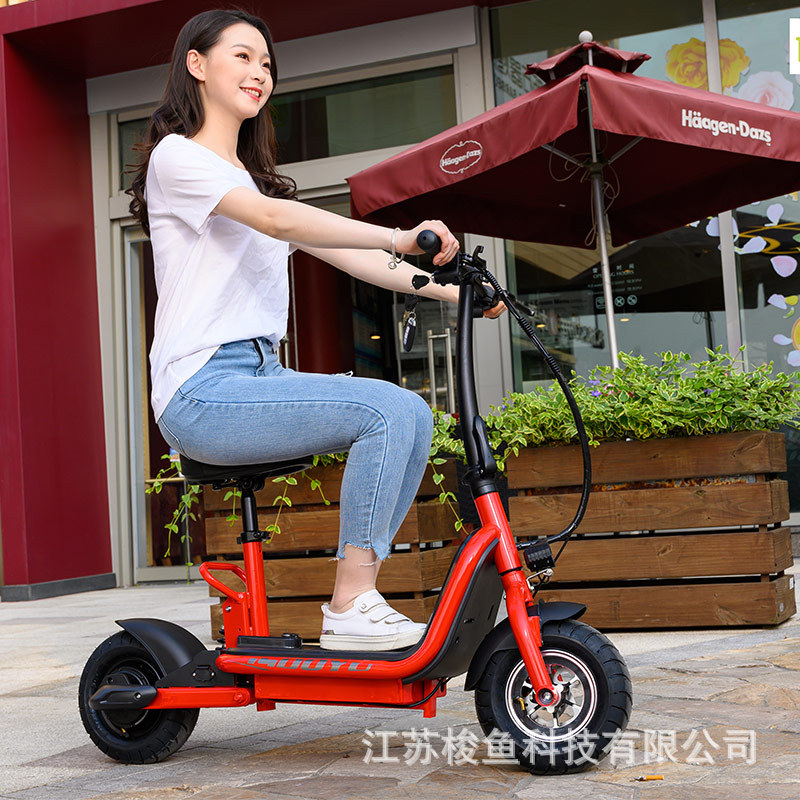 小型折叠锂电车代步车代驾电动车巡逻电瓶车家用通勤