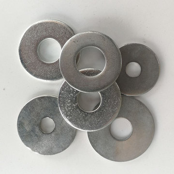 m5/m6/m8/m10/mm 镀锌平垫片加大加厚 螺丝大平垫圆形铁垫片垫圈