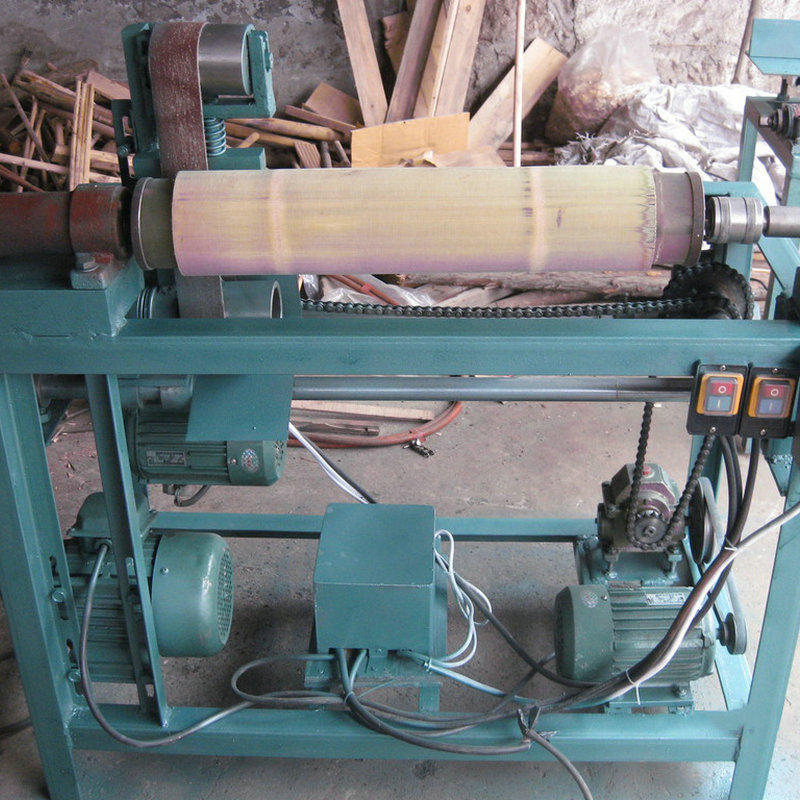 车毛竹简机 茶叶竹筒内外圆机 自动竹木机械