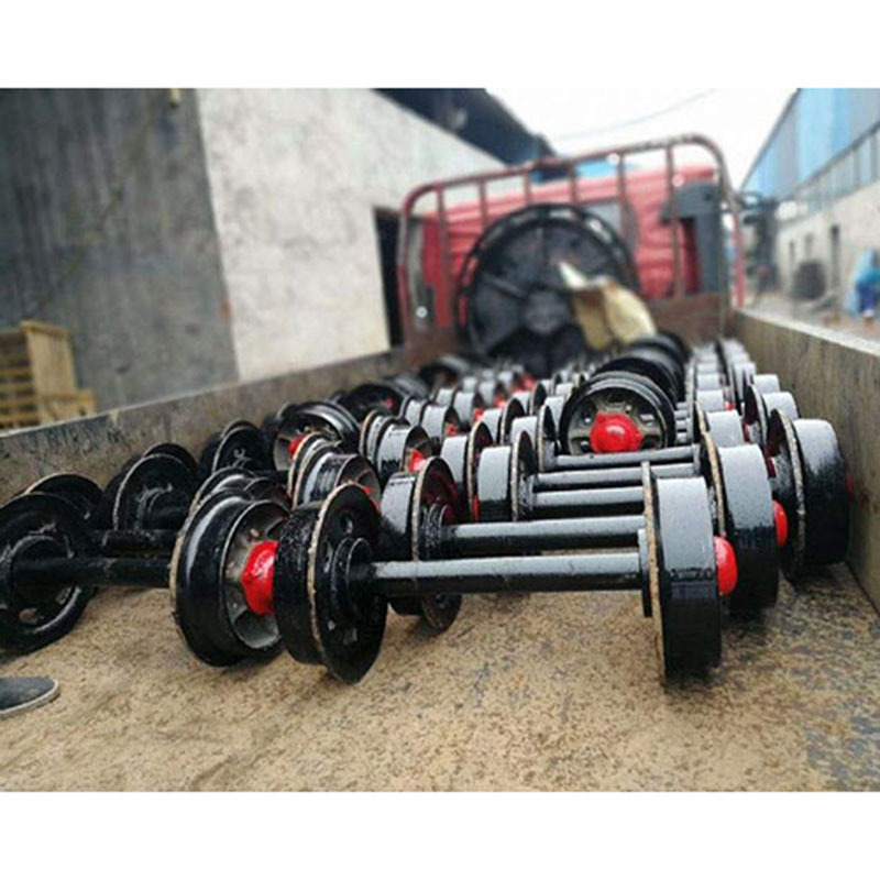 山西铸钢矿车轮对 350矿车轮 矿车轮对生产厂家 质量优