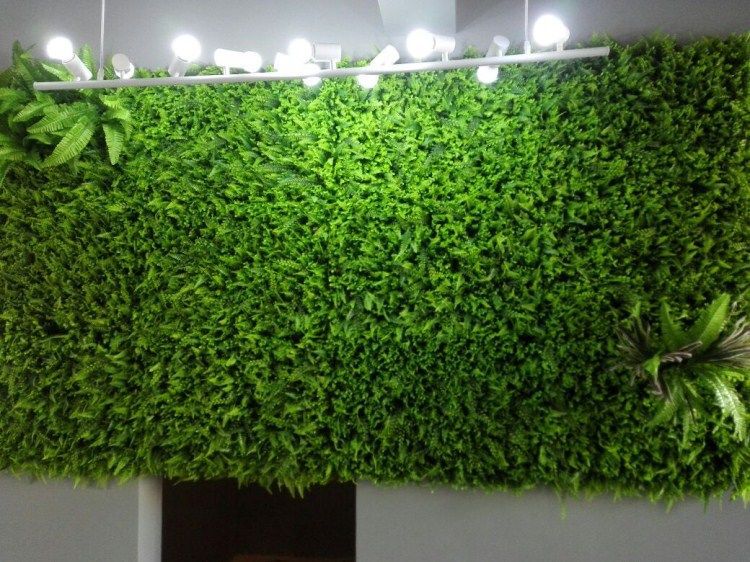 仿真植物墙 背景墙塑料草坪绿植墙 店招门头形象墙仿真花墙面装饰