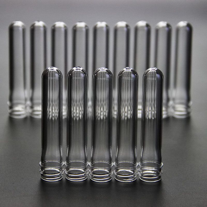 20牙透明pet瓶胚 化妆品分装瓶胚日化包装塑料管胚批发