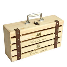 厂家直销仿古木板茶叶盒酒盒碳化置物架隔板桐木板
