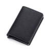 Cross-border special RFID Aluminum alloy Wallet Shelf PU automatic Pop Card package Metal Purse