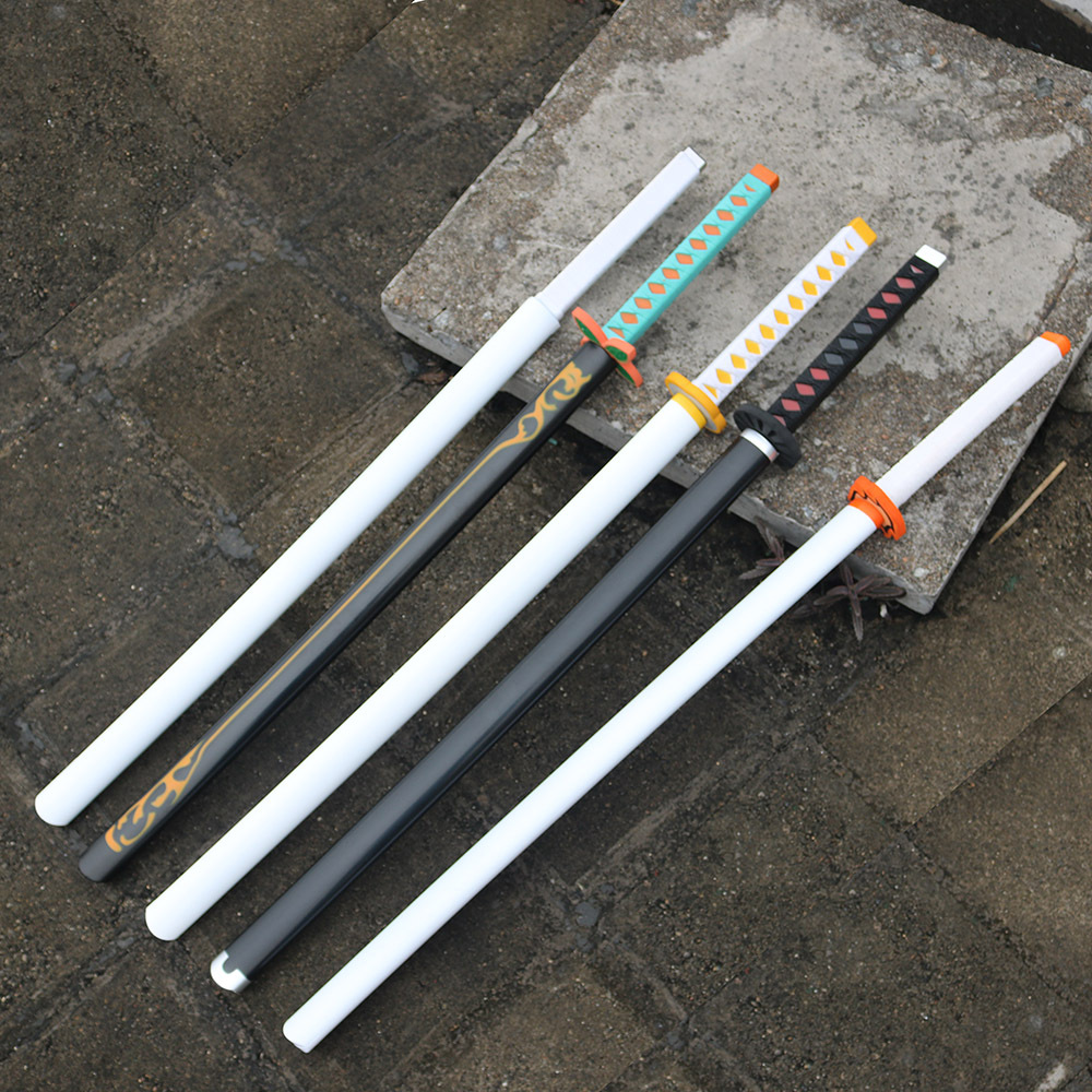 鬼灭之刃刀剑 灶门炭治郎我妻善逸鞘刀 1:1 漫展鬼灭武器pu道具