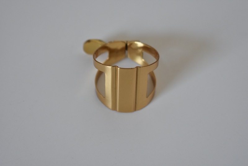 中音次中音高音萨克斯笛头卡箍卡子铜卡固定哨片铜卡配件厂家直销