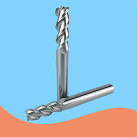 cnc数控铣床铝用刀 五金刀具铝用圆鼻刀 钨钢hrc55°铝用圆鼻刀