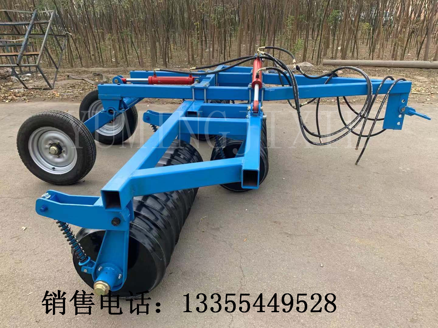 拖拉机带镇压器液压折叠镇压器小麦镇压器 角钢 铸铁 镇压器