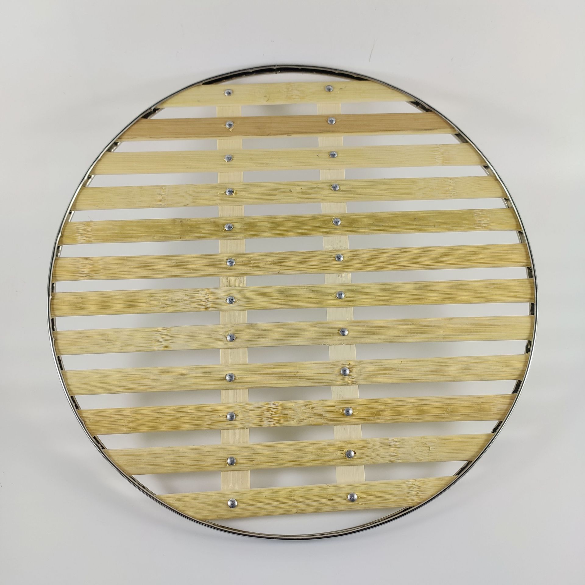 竹篦子蒸架批发临沂五元店竹蒸片包边竹篦子笼屉蒸架