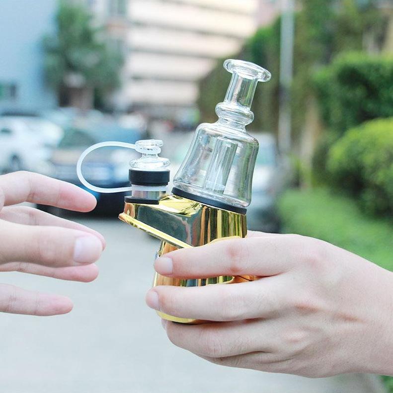 新款soc玻璃水烟壶全套套装温控电子水烟筒12色水烟壶 烟壶玻璃冰