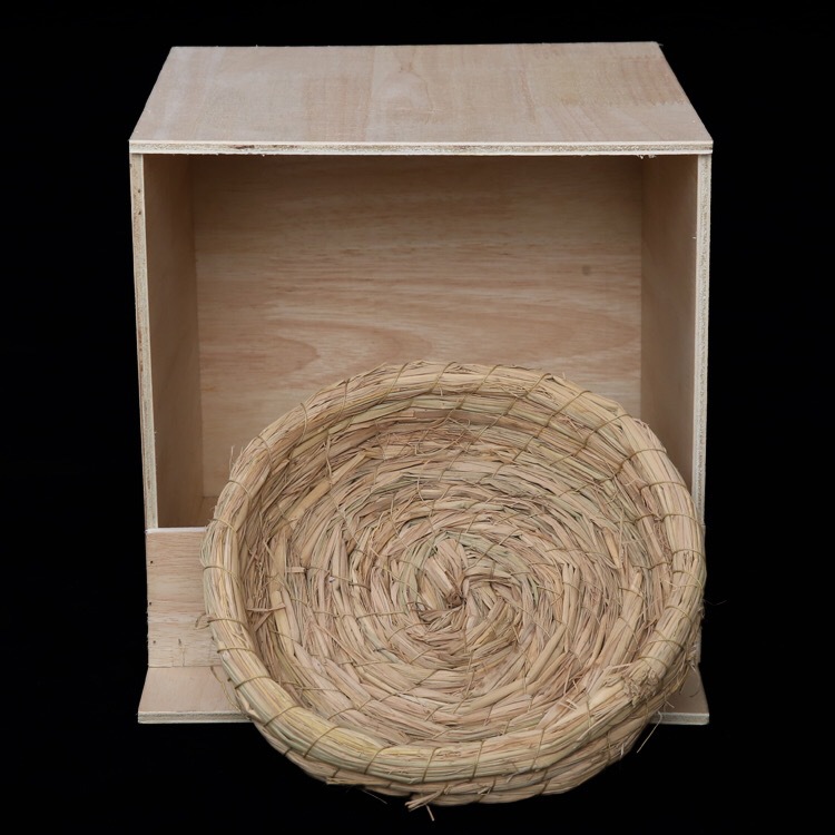 鸽巢鸽子窝信鸽繁殖箱抱蛋专用巢鸽子斑鸠栖息窝鸽子木箱配对孵化