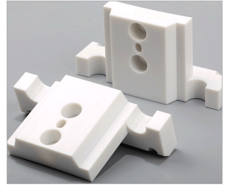 厂家直销加工白色pet原料定制耐高温聚酯切片可定做精密塑料件