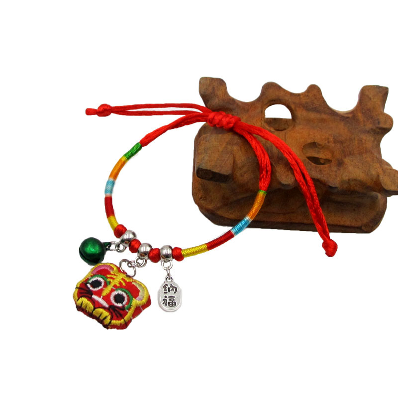 Dragon Boat Festival Bracelet Colorful Wire Zongzi Men's and Women's String Bracelet Children's Gift Red Rope Ornament