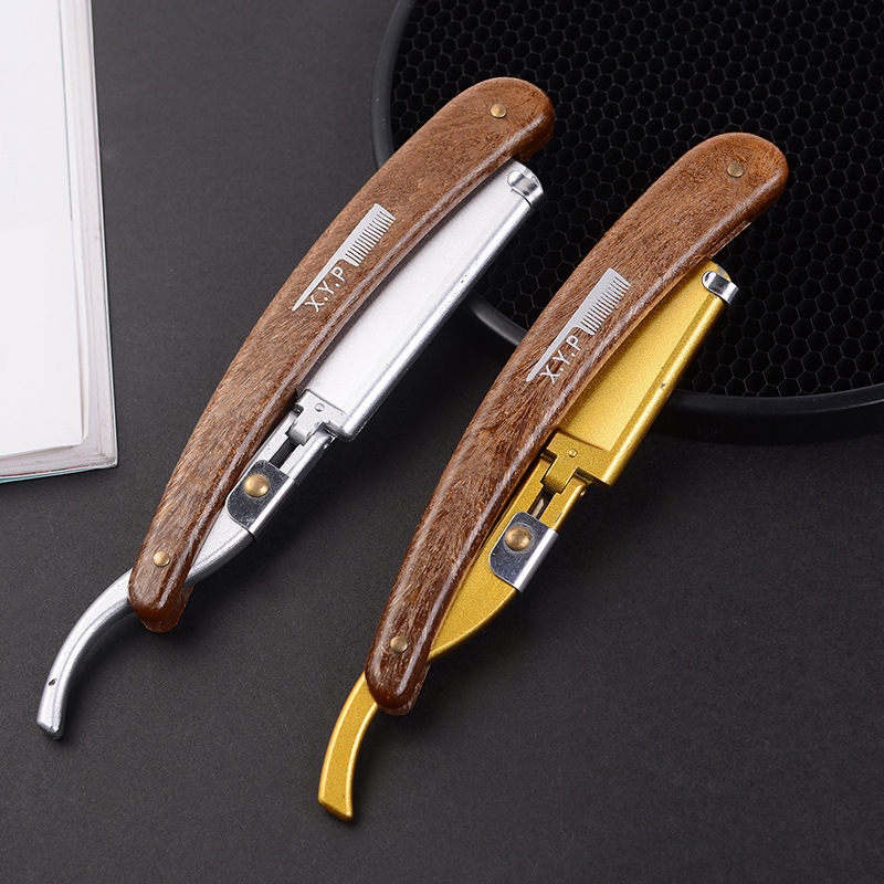 发彩彩美发专业削发刀理发削刀打薄器碎发打薄刀架刀片手动型刮刀