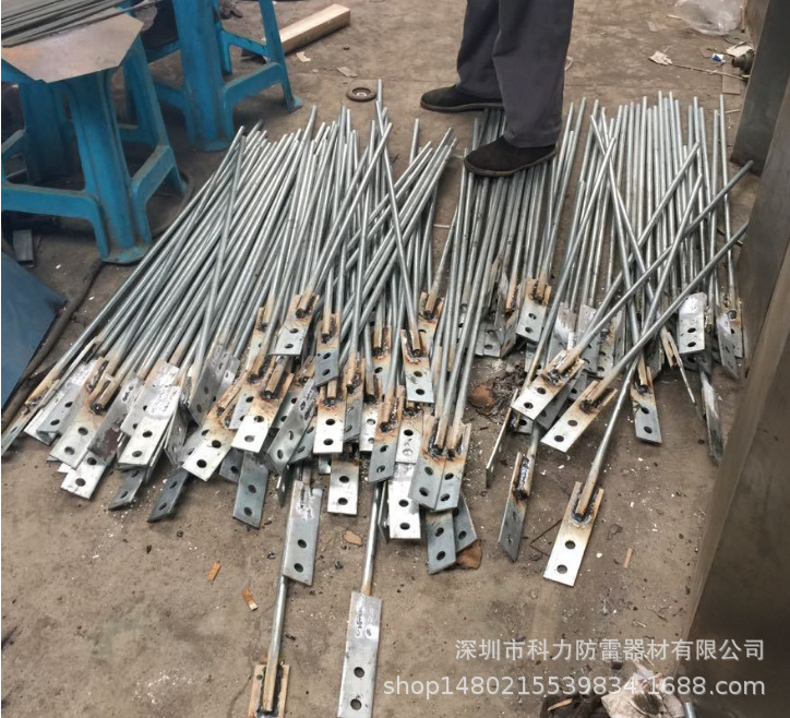 电力铁塔引下线 避雷接地引下线热镀锌镀铜圆钢引下线12mm镀锌圆钢引