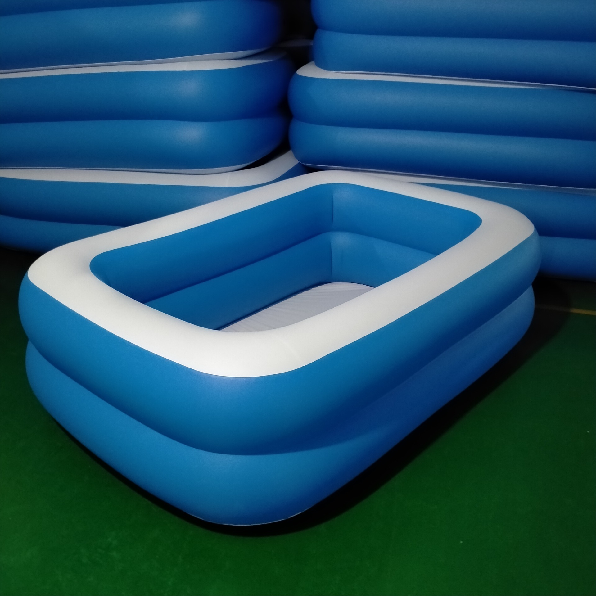 定制pvc充气儿童游泳池戏水池 户外加厚家用折叠家庭婴儿泳池