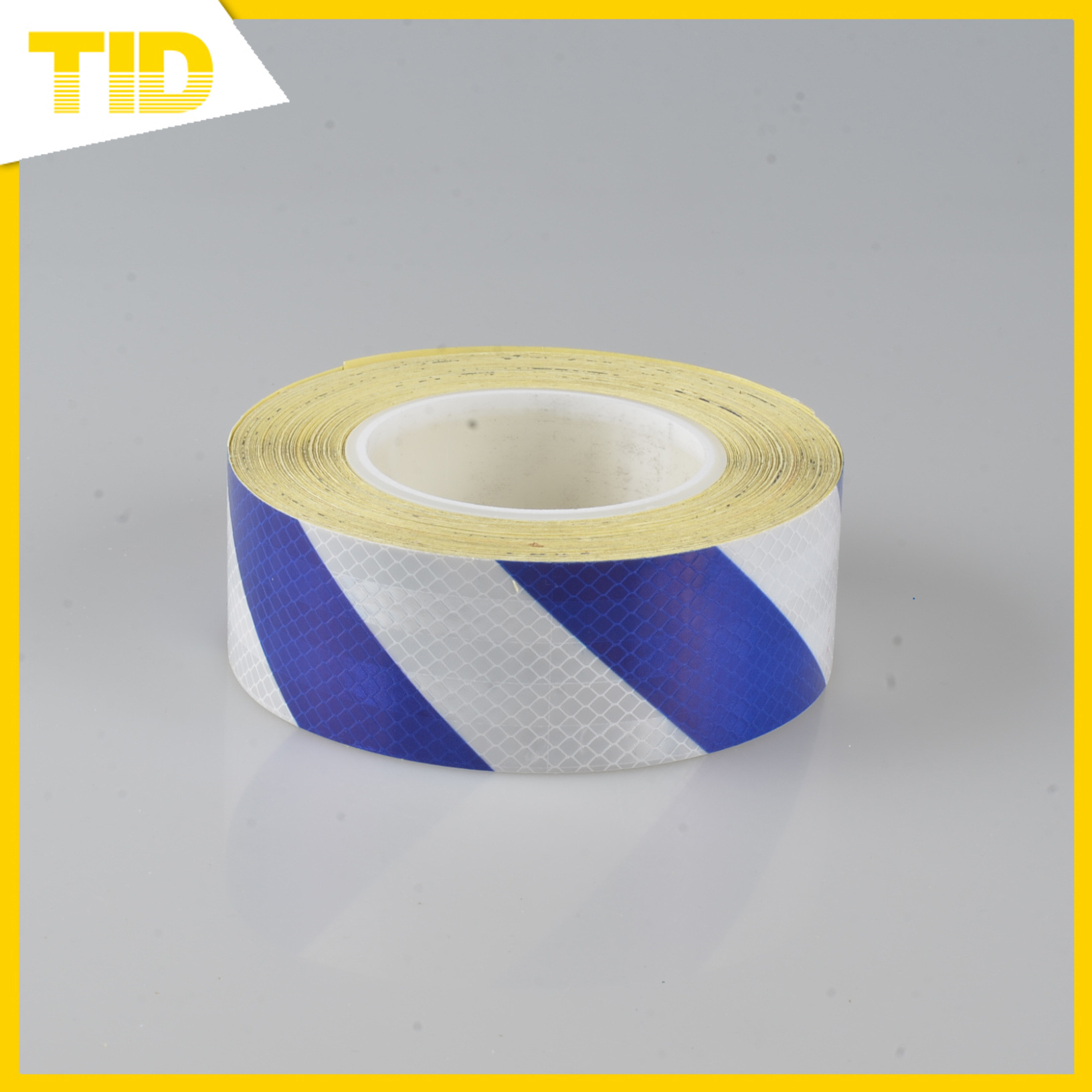 斜纹双色反光车贴 条形车身反光胶带 安全警示反光贴