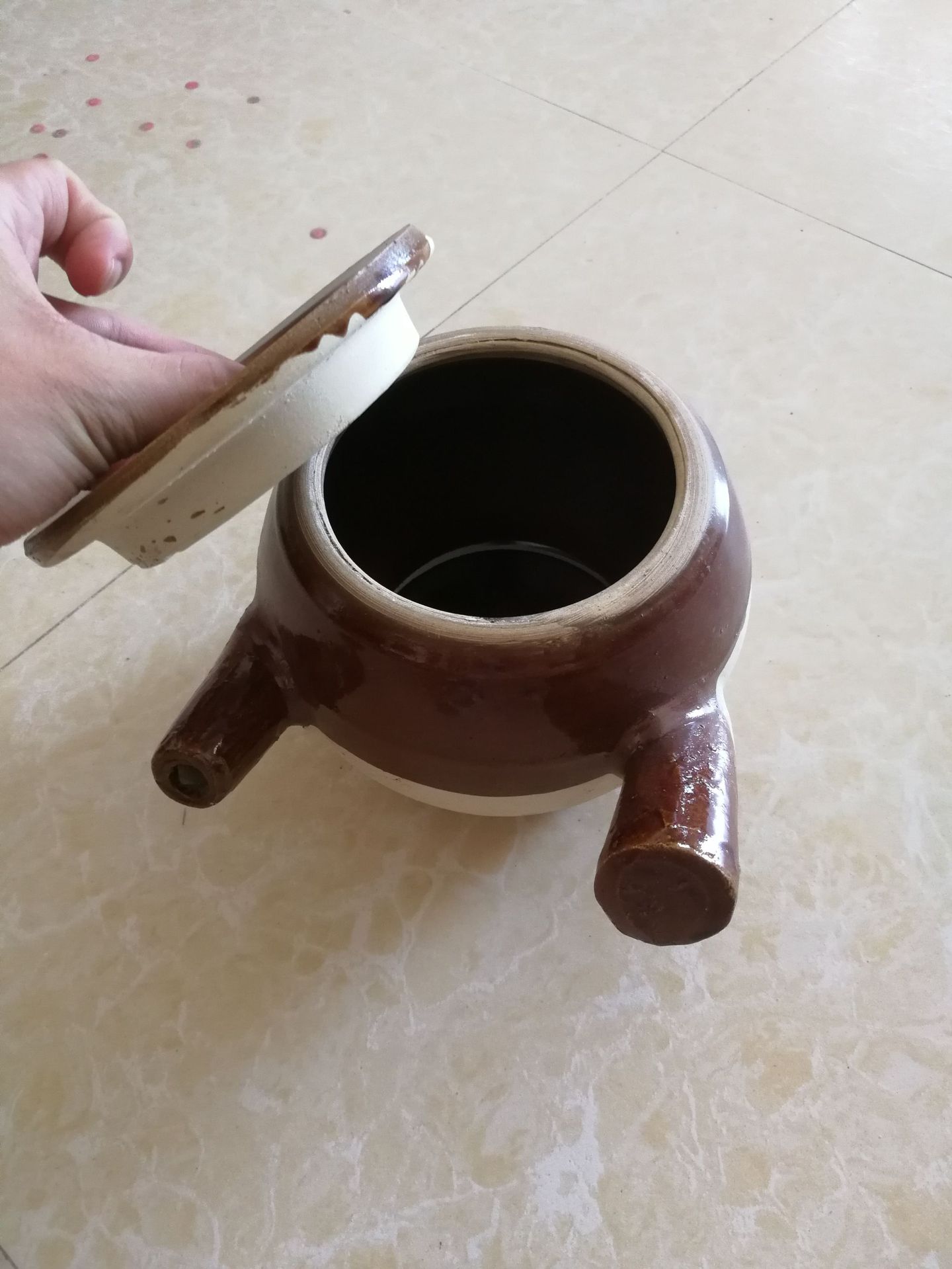 陶瓷煲 陶瓷煲砂锅煎药罐煲凉茶全釉陶瓷煎药壶釉大茶药煲茶煲