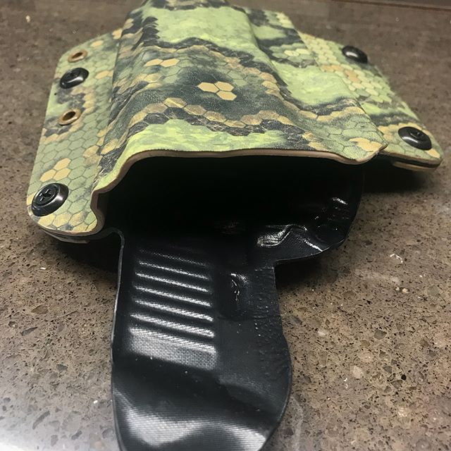 迷彩kydex板 k板刀鞘diy 热塑板k板 制作k板刀套k鞘套料