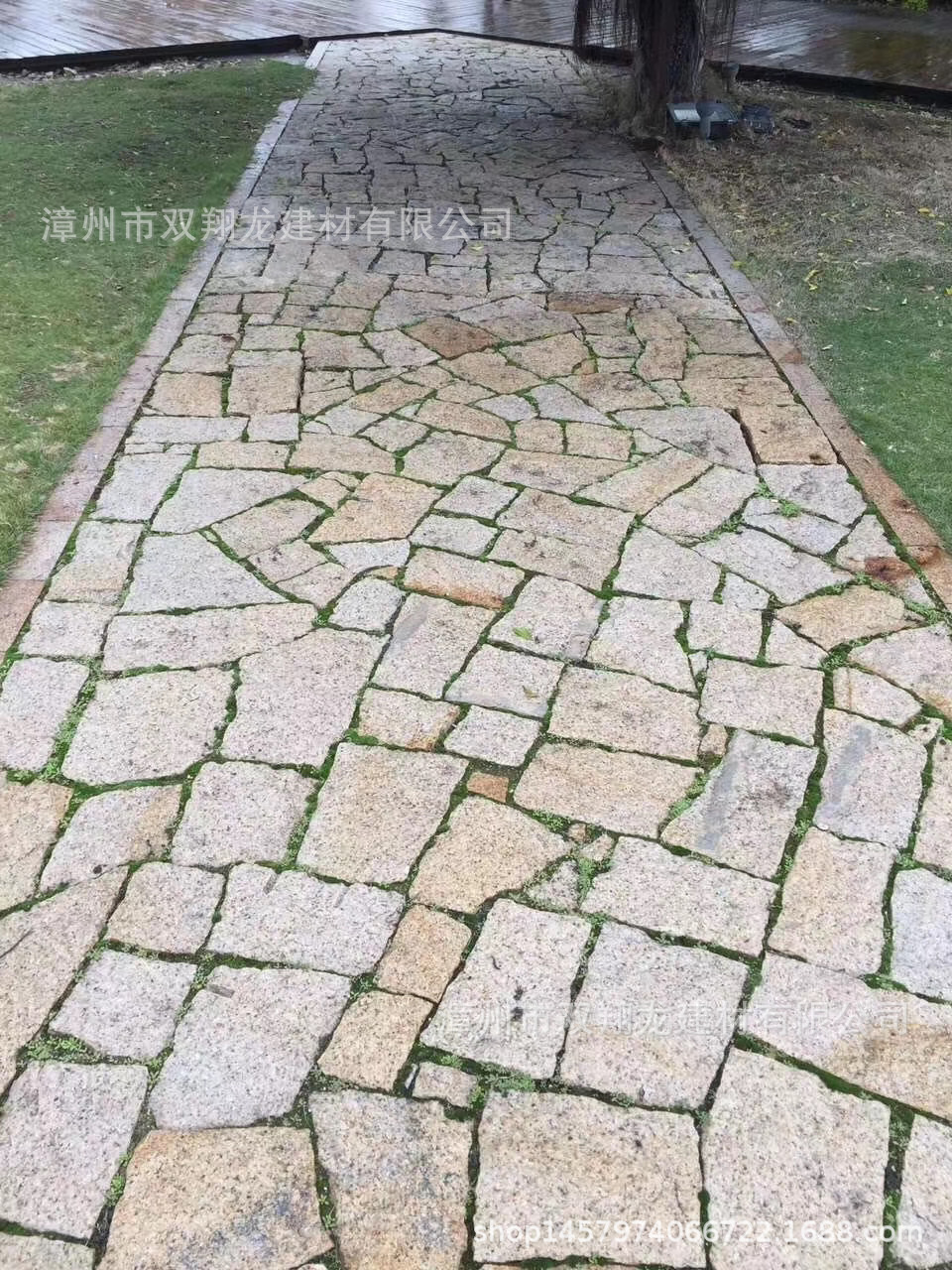 厂家芝麻灰白黑黄锈手打仿旧条石菠萝面自然斧剁面地铺压顶挡墙石-阿