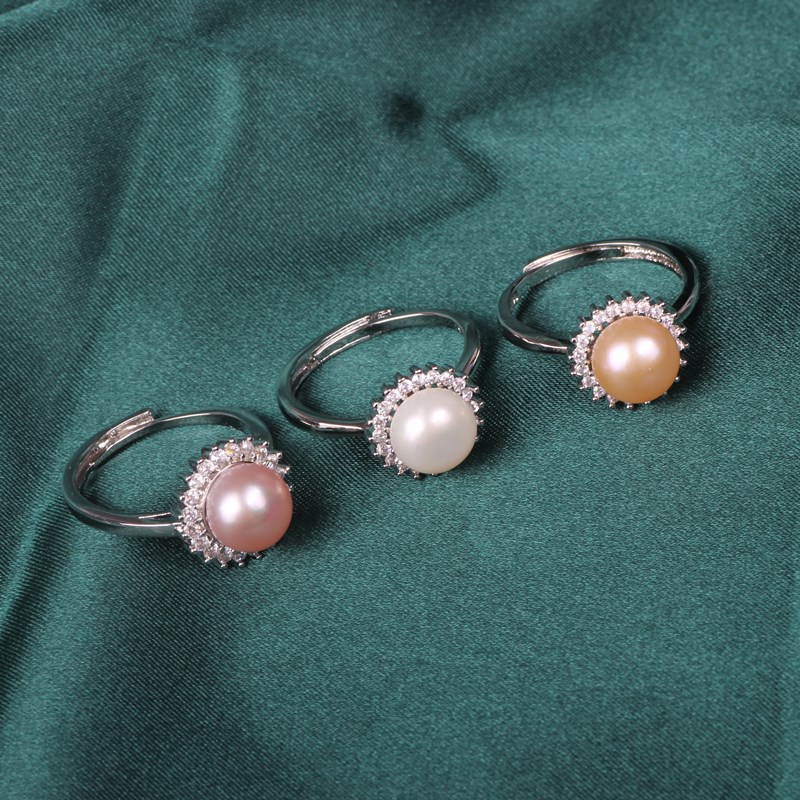 珍珠微镶戒指图片-海量高清珍珠微镶戒指图片大全 - 阿里巴巴