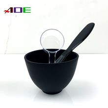 美容院爆款硅胶面膜碗套装DIY面膜碗面膜棒量勺三件套面膜碗