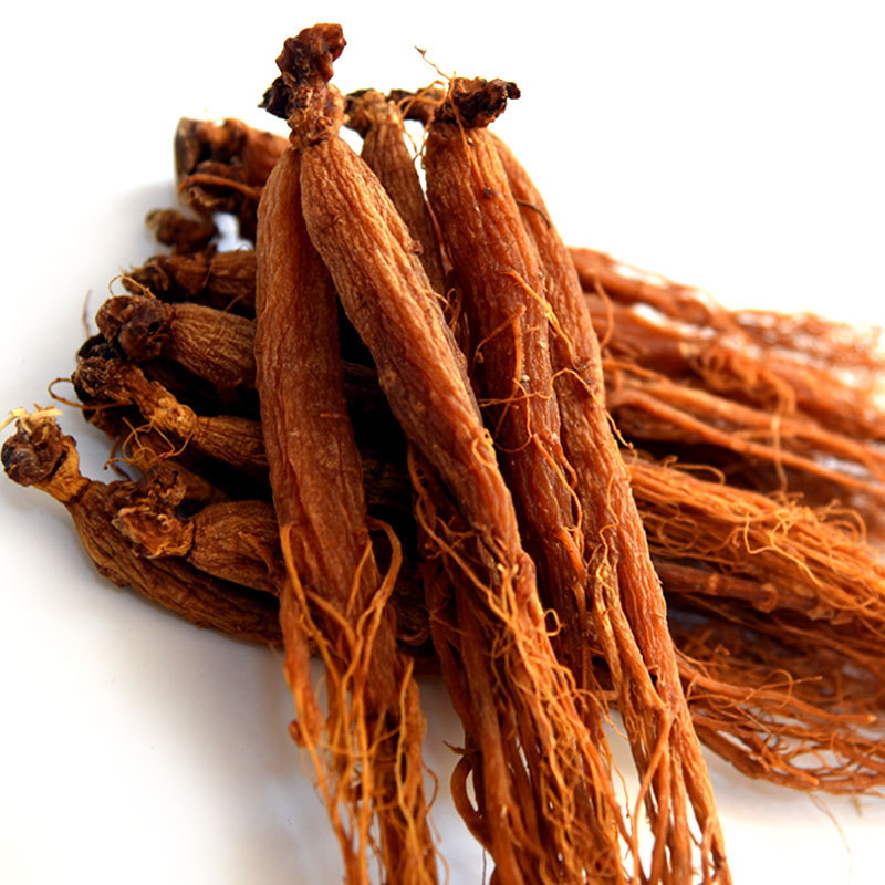 东北特产长白山红参全须人参红参片泡酒料煲汤整支红参棒一件代发