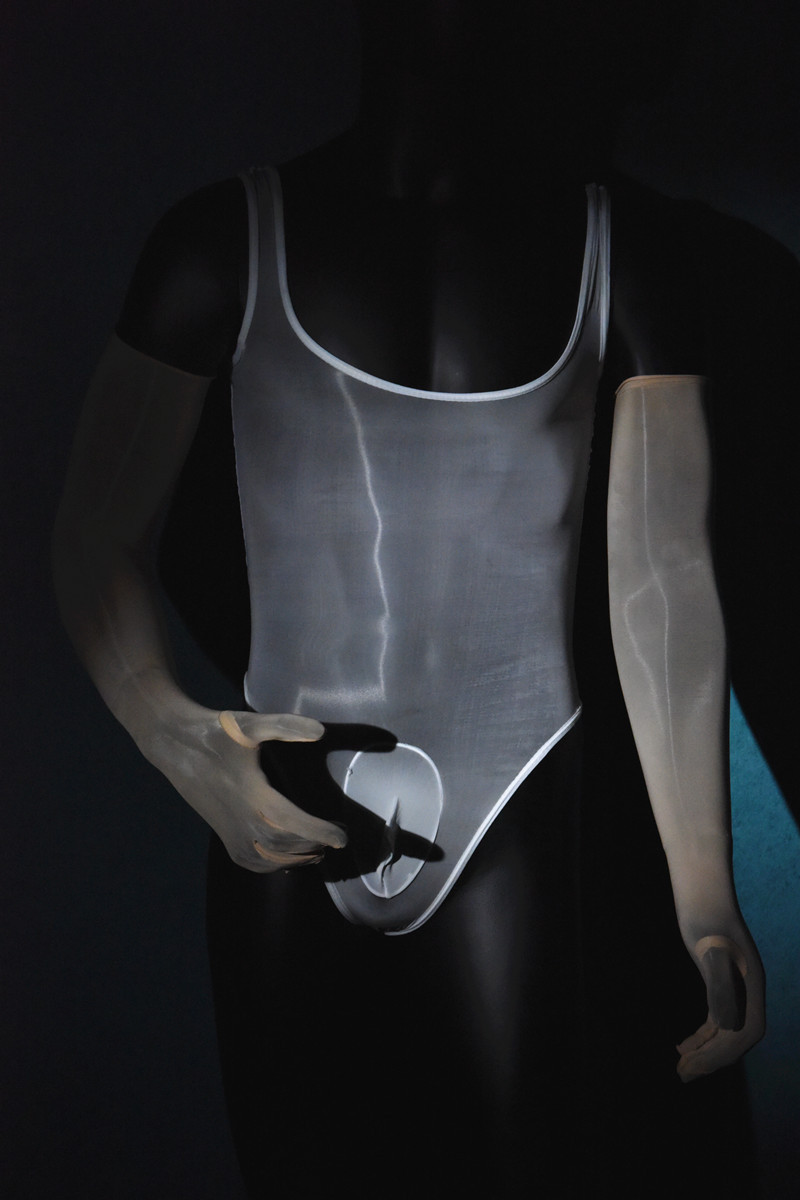 男士性感丝袜泳衣油亮连体衣带jj套情趣912针飞机袜超薄诱惑恋足