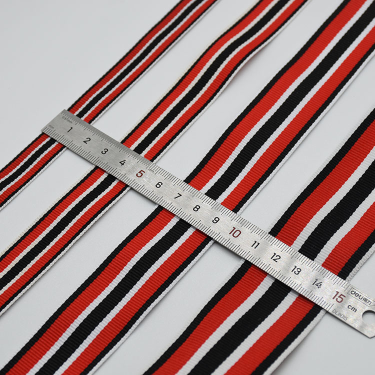 彩色间色奖牌带平纹彩条带 服装鞋帽织带辅料 厂家现货量大从优