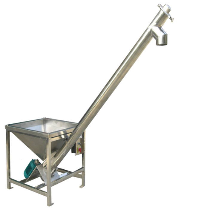 矿用自动吸料机上料机垂直提升机 pvc真空无尘立式螺旋上料机