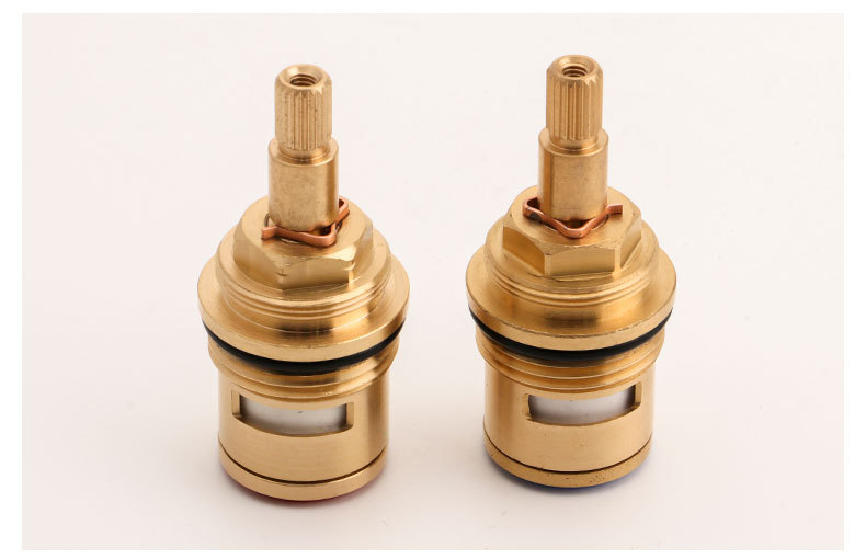 g3/4大流量全铜主体冷热水阀芯 快开阀芯陶瓷片 水龙头配件批发