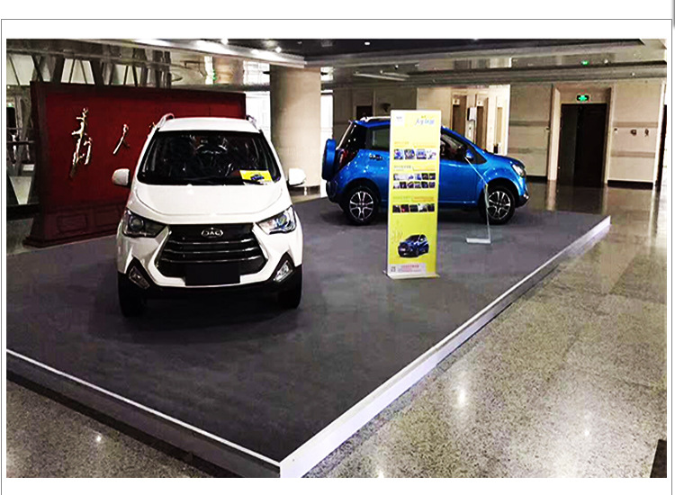 景跃厂家供应车展地台板 4厘米厚汽车展示地台板 展台基板定制