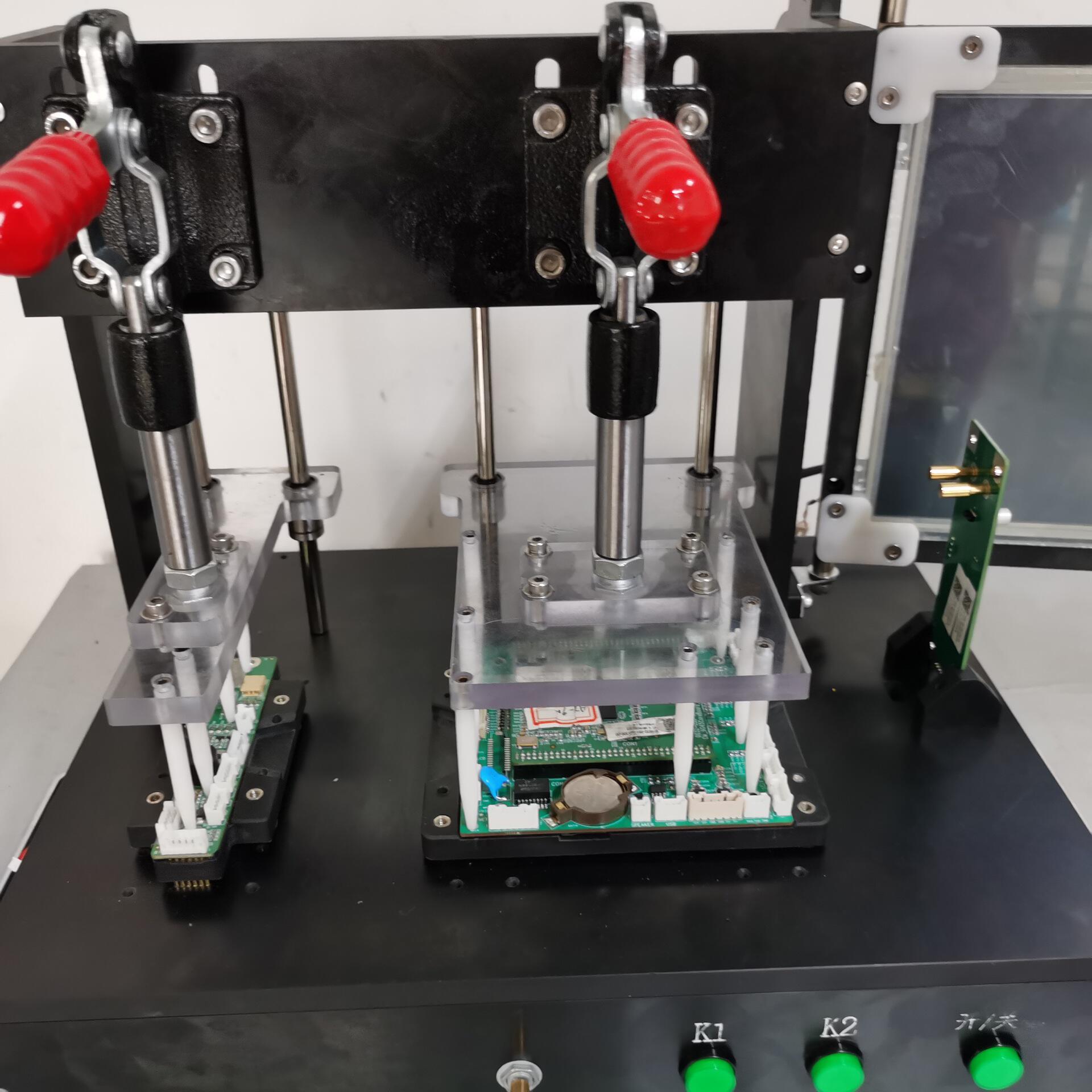 深圳厂家直销工装夹具定制加工 手动/气动pcba功能测试架治具