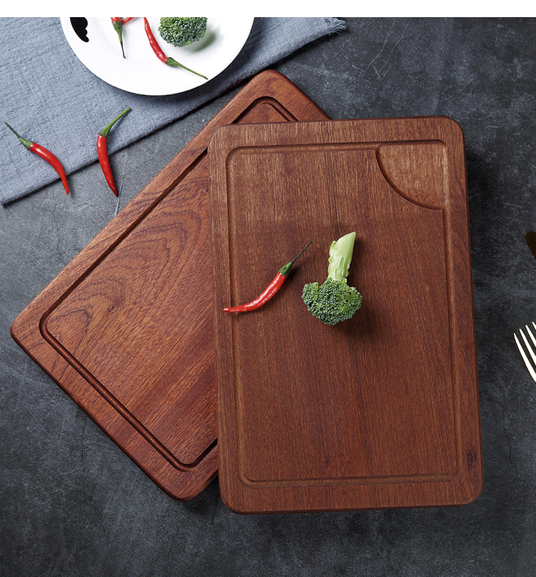 沙比利家用牛排板木托盘菜板面包板熟肉板西餐厅切牛扒盘披萨木板