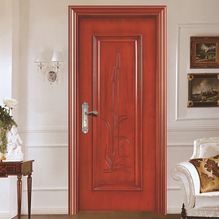 烤漆装饰线条门免漆实木复合门套装门家用卧室门欧式室内房门