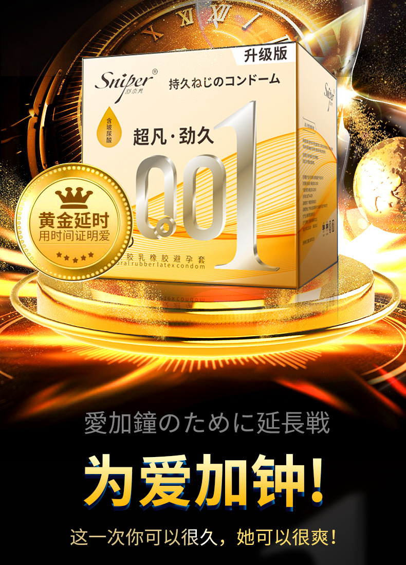 舒奈儿001超薄玻尿酸安全套10只装超薄情趣避孕套夫妻性用品批发