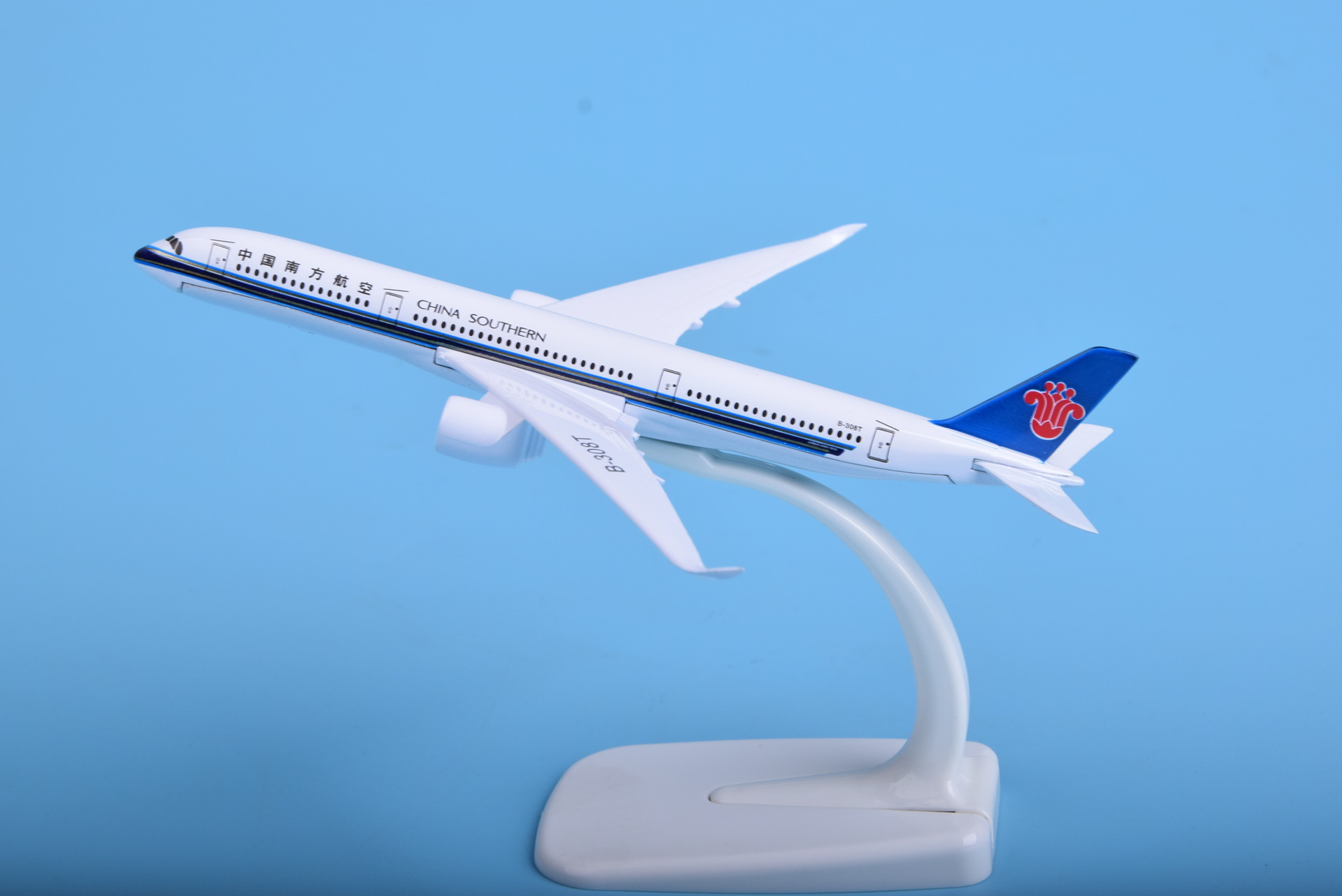 空客a350南方航空16厘米热销定制静态航模手工礼品合金飞机模型