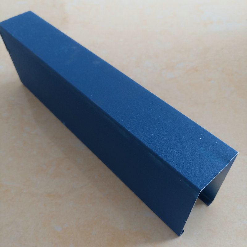 供应铝合金铝方通型材磨砂方通木纹烤漆矩形四面空心铝方管隔断