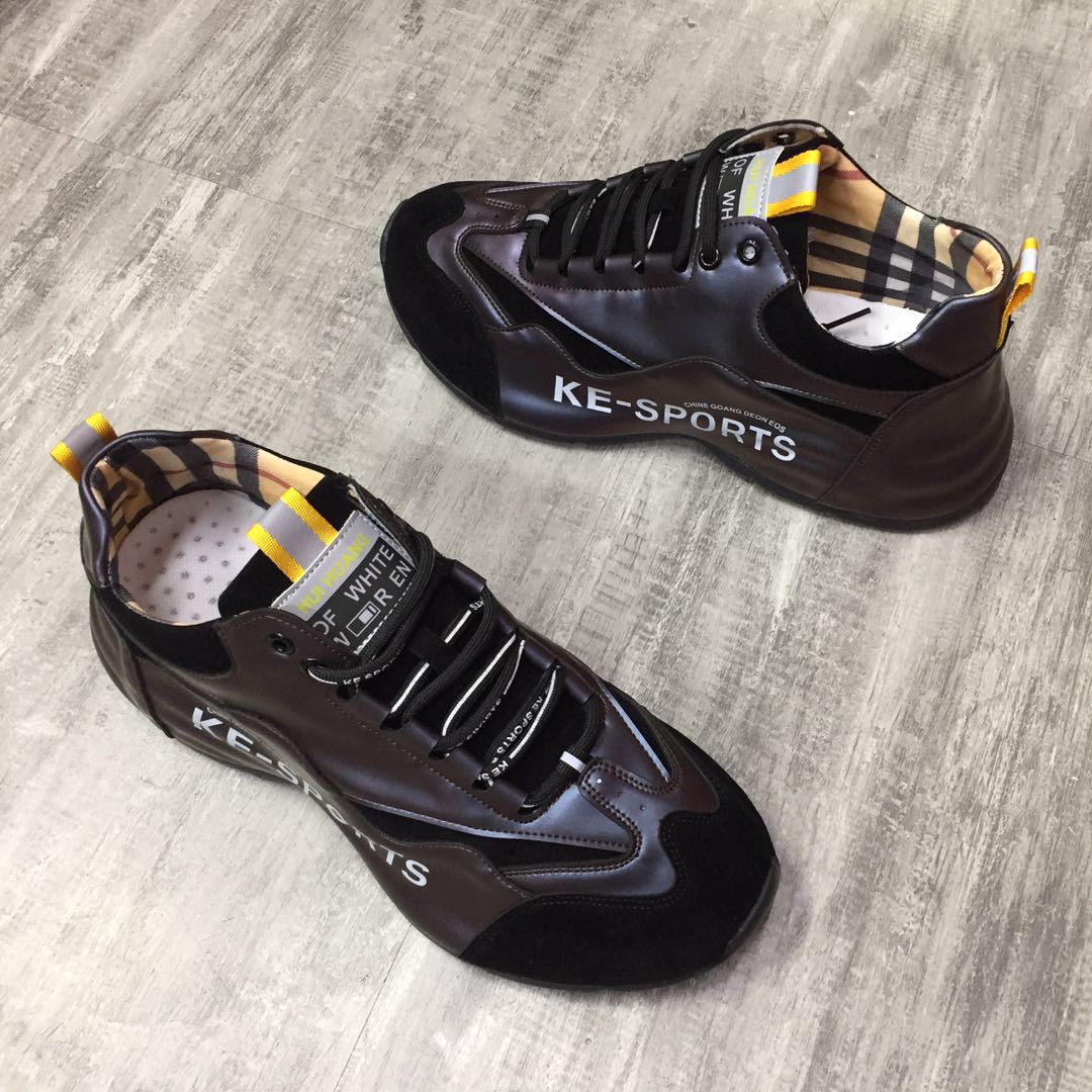 快手热门抖音同款炫彩珠光鞋厚底增高包底连体男鞋秋冬款高帮潮鞋