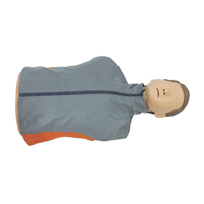 供应简易半身心肺复苏模拟人医学教学人工呼吸假人模型cpr生产