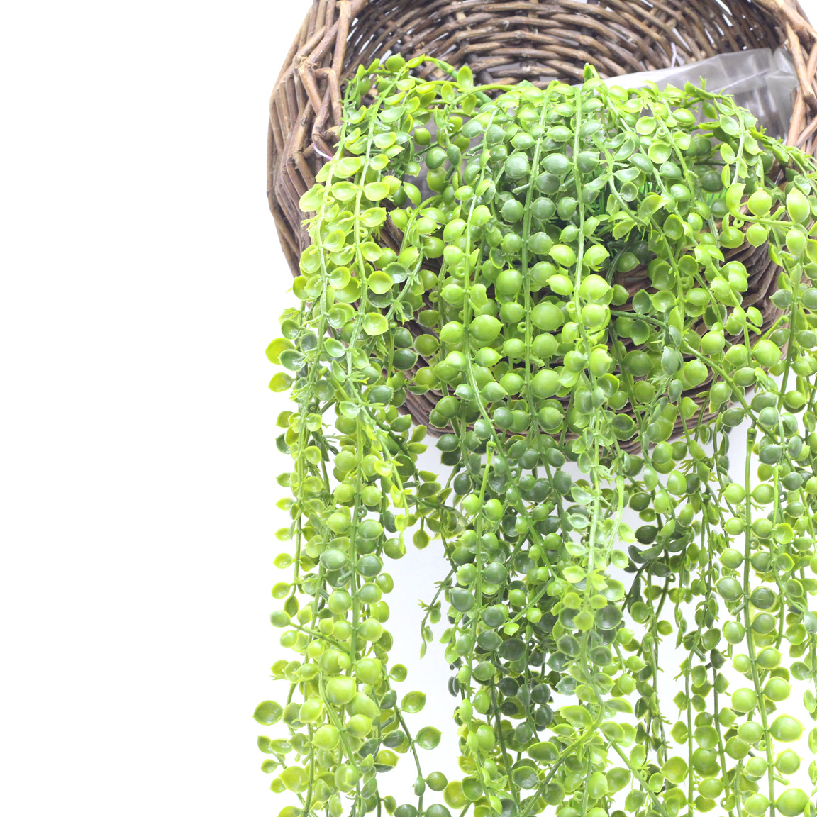 仿真植物壁挂仿真水草藤橱窗装饰水草花藤蜈蚣藤批发波斯叶藤