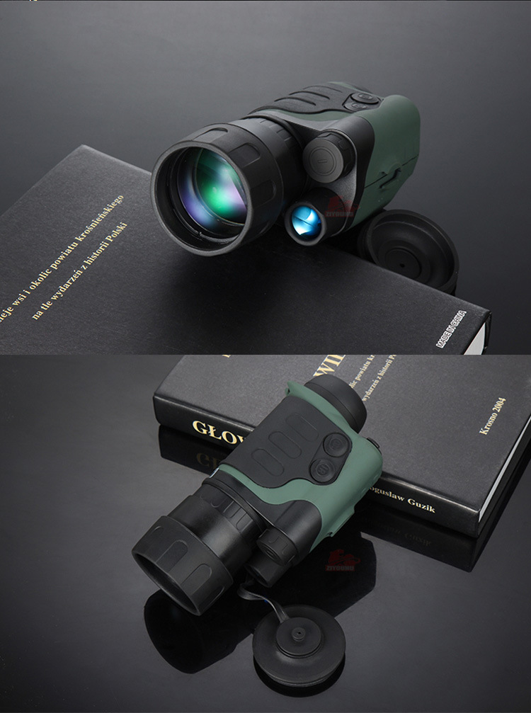 自由虎ziyouhu单筒数码夜视仪td350一代 红外夜视望远镜3倍放大