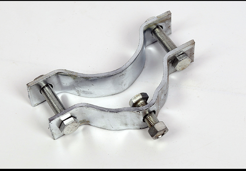 厂家供应拉线抱箍吊线抱箍架空线路用抱箍电力电缆抱箍