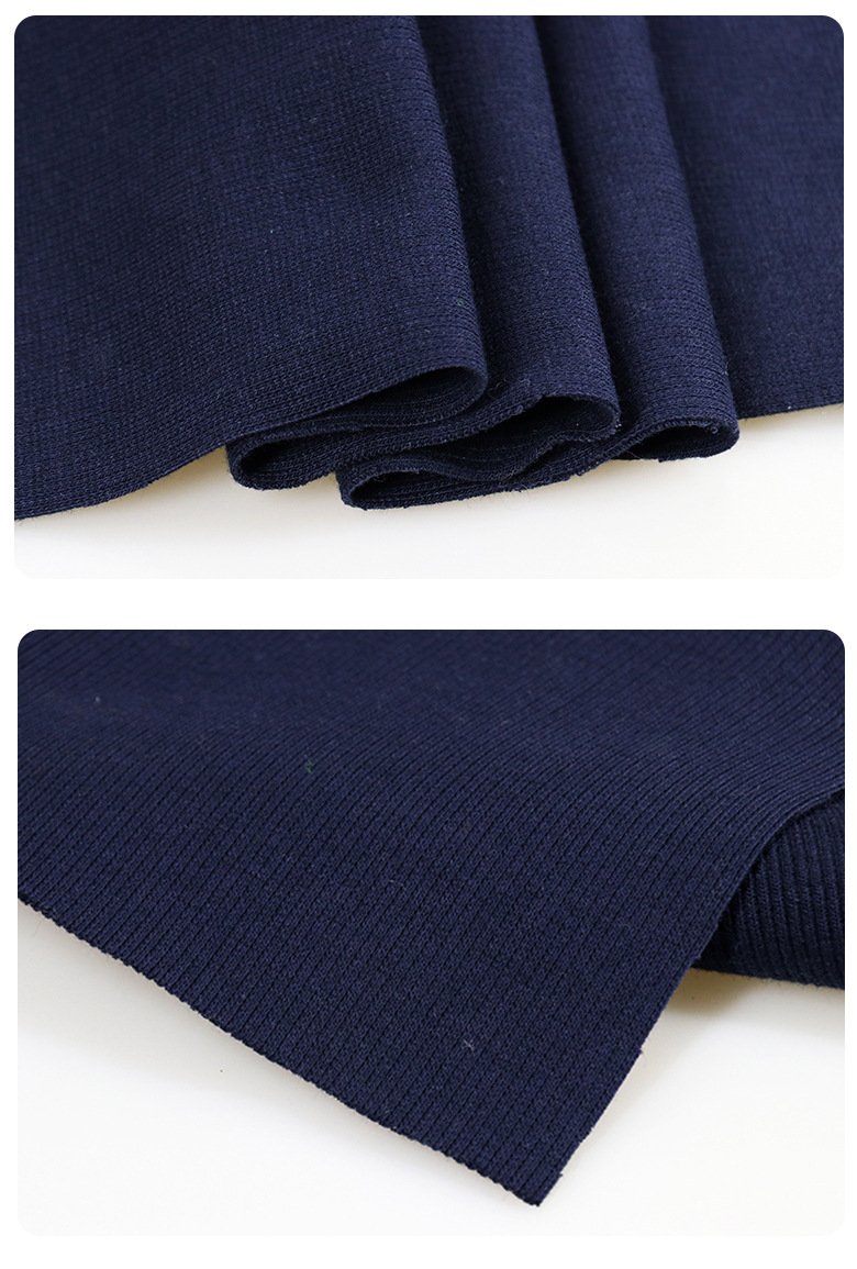 腈氯纶面料390克罗纹针织布腈棉混纺消防安全工装阻燃功能性面料