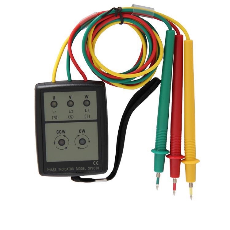 相序表 sm852b用于对开放相位状态和顺序进行检测,通过蜂鸣器的声音