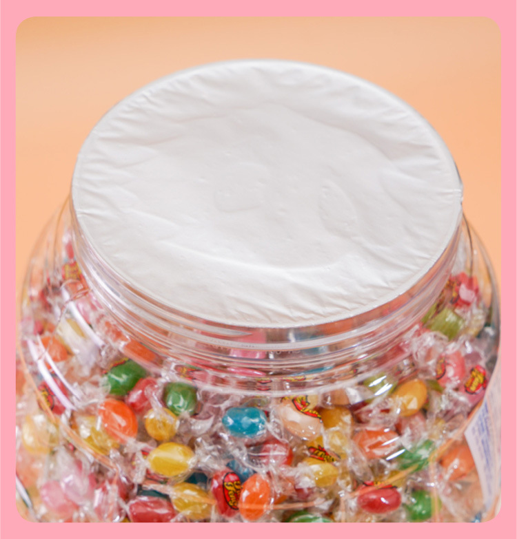 天凤彩虹糖水果软糖七彩qq糖喜糖彩色糖豆吉利豆独立包装桶装5斤