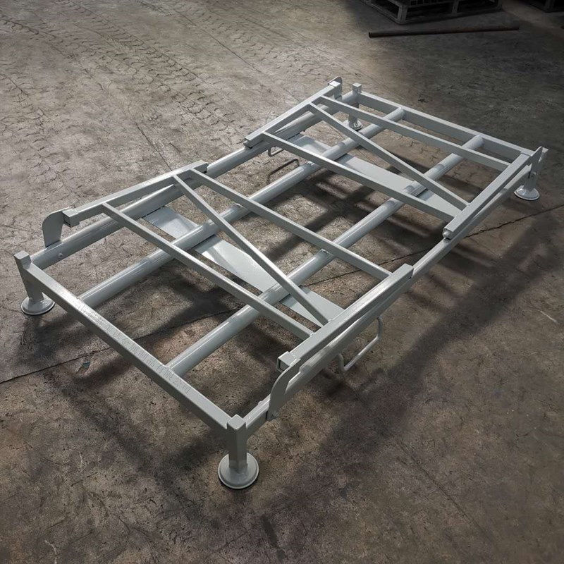 轮胎货架 大连地区销售钢制重型轮胎架折叠可移动仓储整理轮胎架