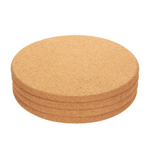 厂家直供软木杯垫餐垫软木垫圆形方形防烫吸水茶杯垫可印图案